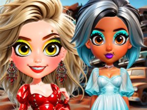 Punk Magic Dress Up Game