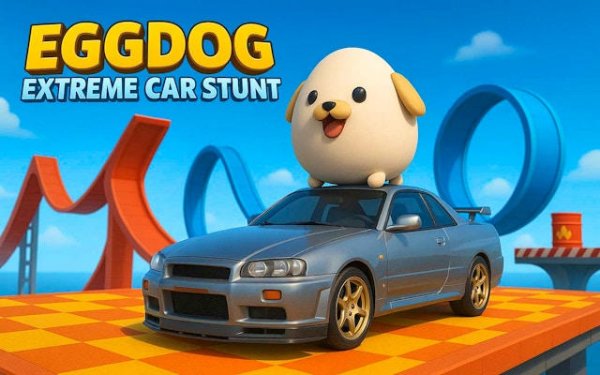 Eggdog Extreme Car Stunt Game Online