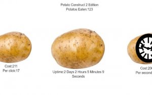 Potato Construct 2 Edition - Idle Clicker Online Arcade Game