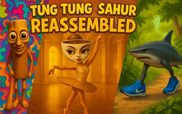 Tung Tung Sahur: Reassembled - Sliding Puzzle Game