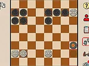 Orthogonal Checkers Board Puzzle