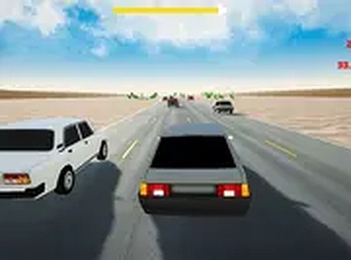 Route 66 Russian Traffic Racing Online Game