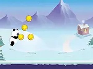 Snowy Panda Sprint: Reflex Runner
