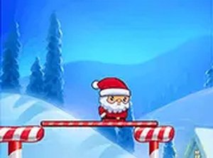 Santa's Candyland Crossing Skill Game