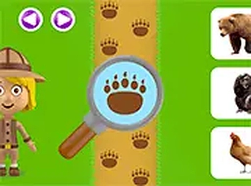World of Alice Footprints Online Puzzle Game