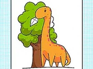 Click and Color Dinosaurs - Online Coloring Game
