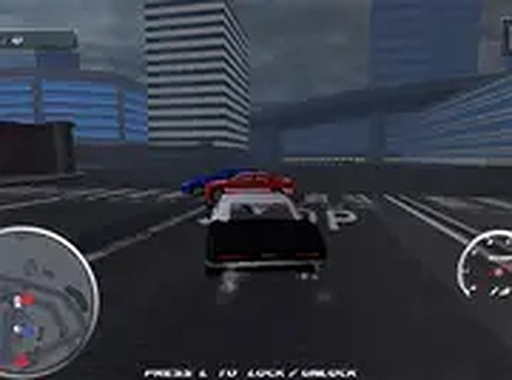 Urban Cop Sim Driving Game